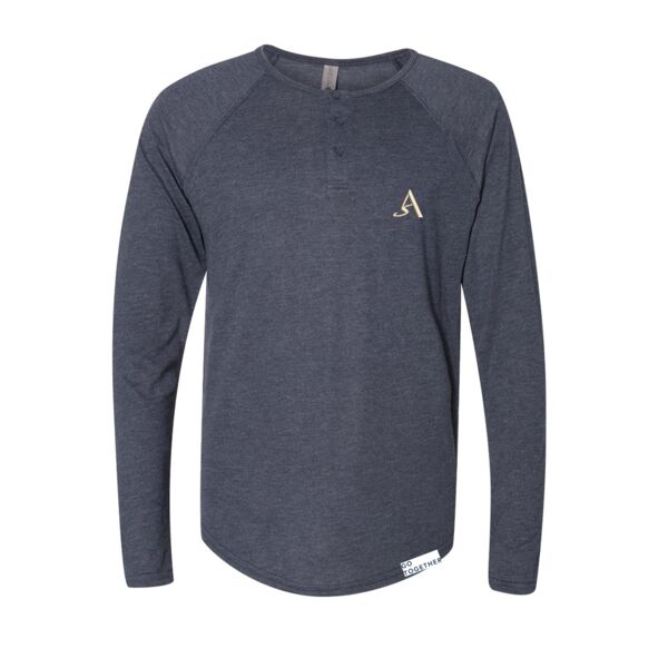 AvantStay Triblend Long Sleeve Henley Thumbnail